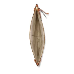 Braune Leder-Schultertasche