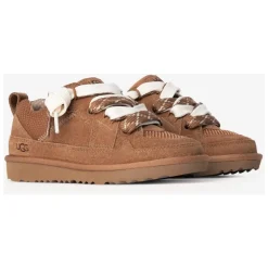 Braune Lowmel Trainers mit Webbing Strap