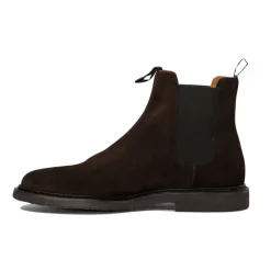Braune Stiefeletten Elegantes Elastisches Design