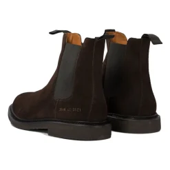 Braune Stiefeletten Elegantes Elastisches Design