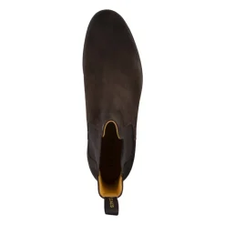 Braune Wildleder Beatles-Style Stiefeletten