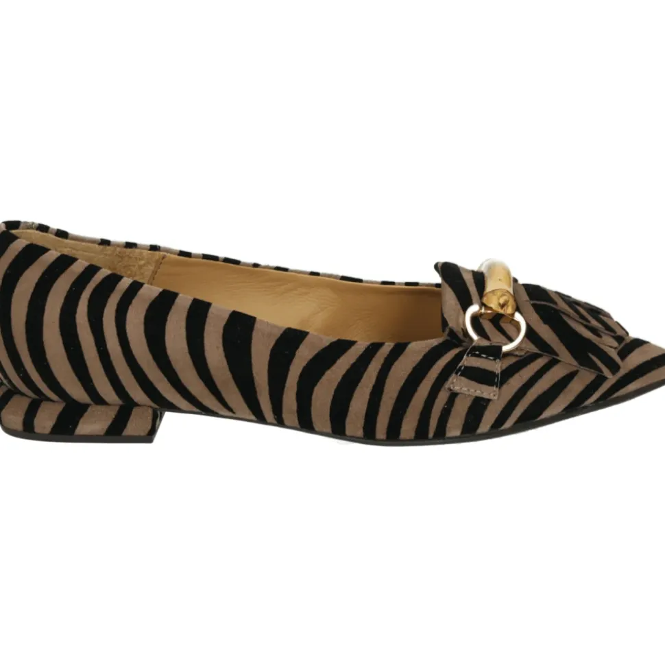 Braune Wildleder Slip-On Schuhe