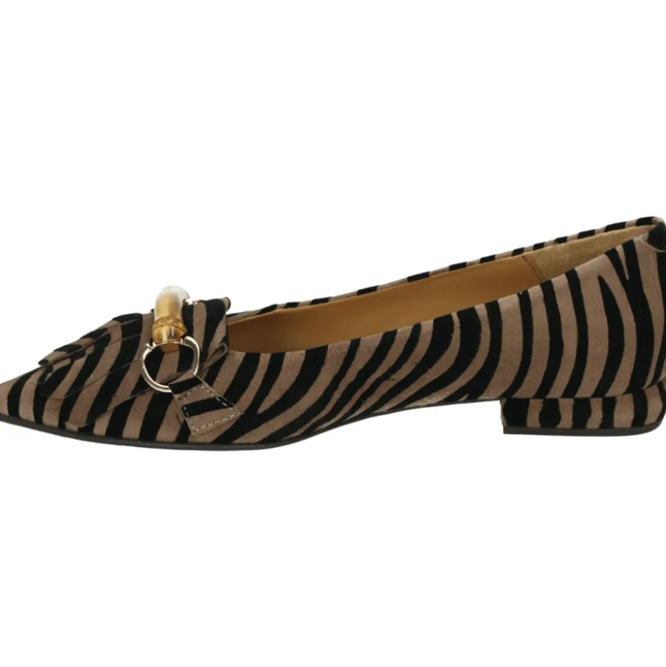 Braune Wildleder Slip-On Schuhe