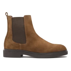 Braune Wildleder-Herrenschuhe