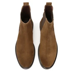 Braune Wildleder-Herrenschuhe