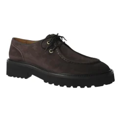 Brauner Wildleder Wallaby Damenschuh
