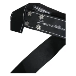 Breiter Gürtel mit Logo-Schleife und Taillenband