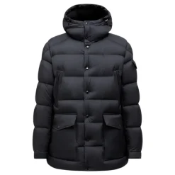 Bretagne Kapuzen-Kurzdaunenjacke