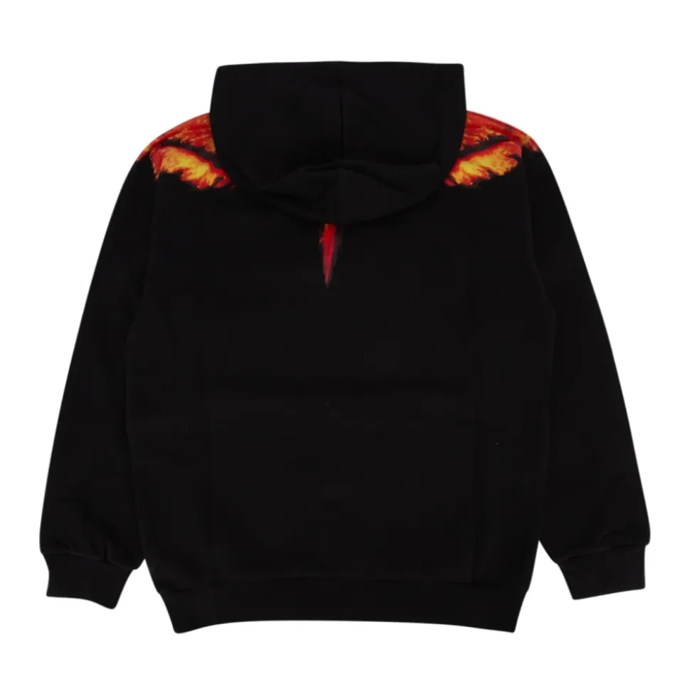 Bunter Flügel-Hoodie