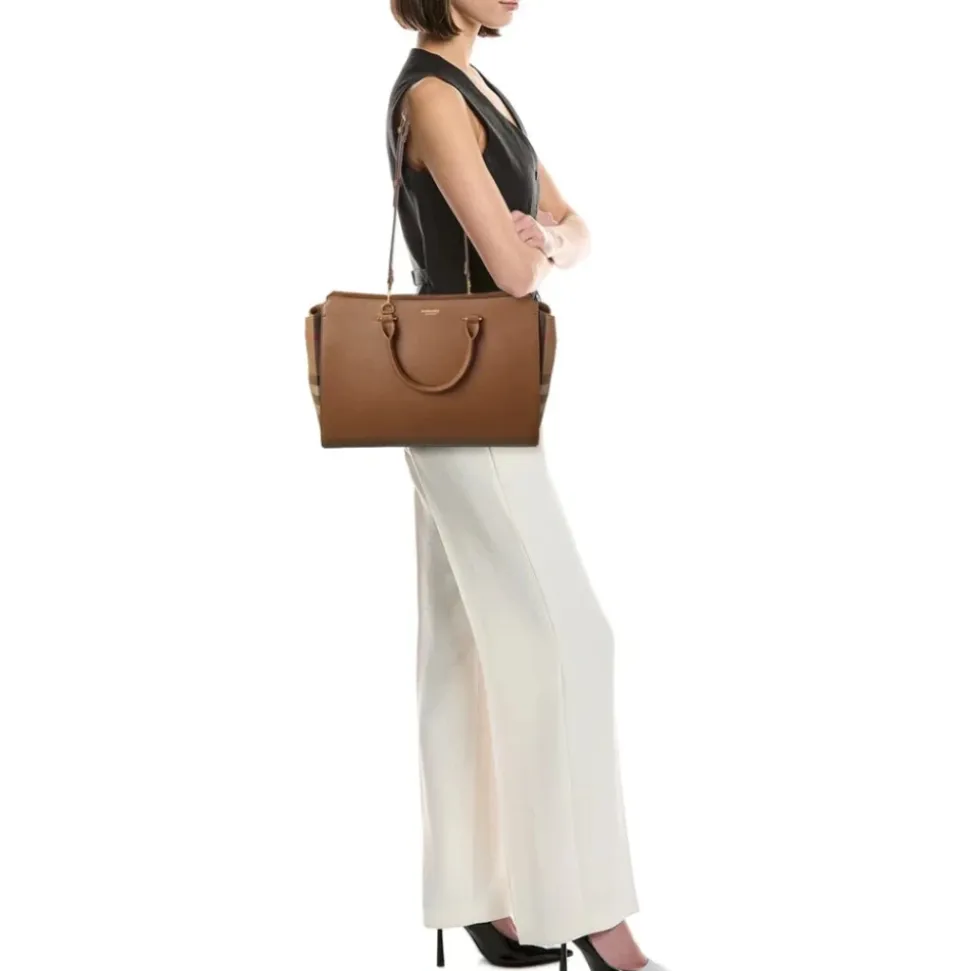 Burberry Handbags Brown Woman