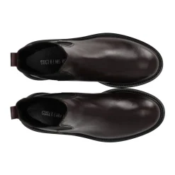 Burgunder Chelsea Boot mit Elastischer Zunge