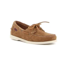 Camel Wildleder Loafer Segelschuh