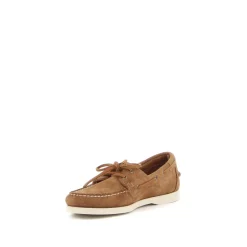Camel Wildleder Loafer Segelschuh