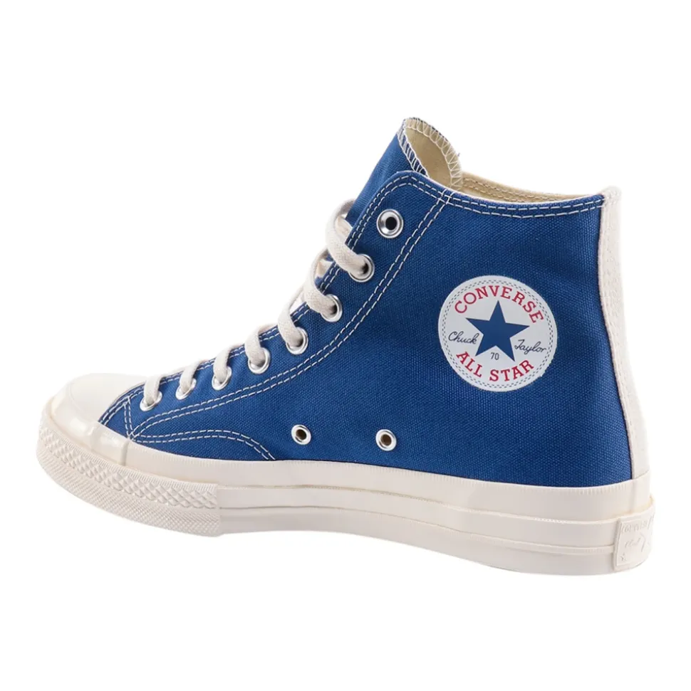Canvas Sneakers mit seitlichem Aufdruck