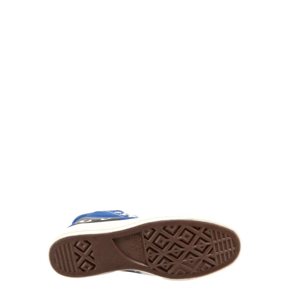 Canvas Sneakers mit seitlichem Aufdruck
