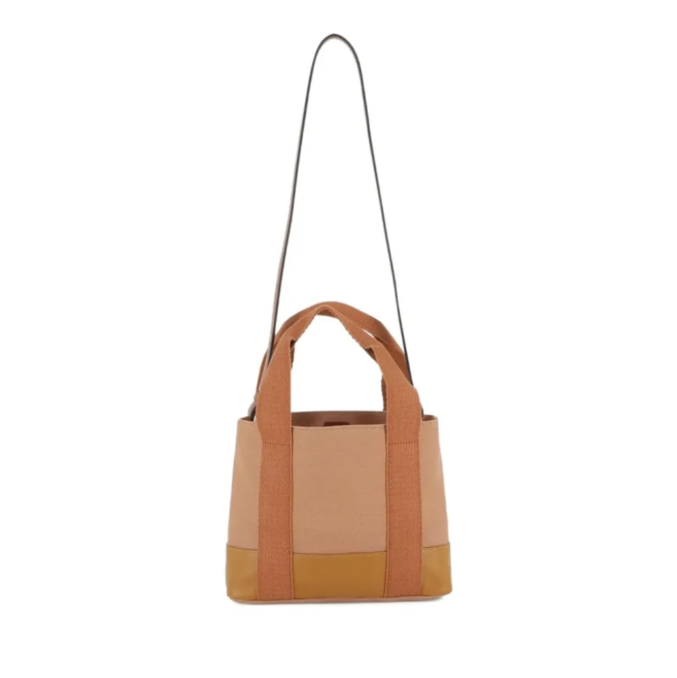 Canvas Tote Tasche Beige