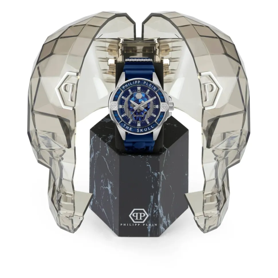 Carbon Fiber Skull Uhr