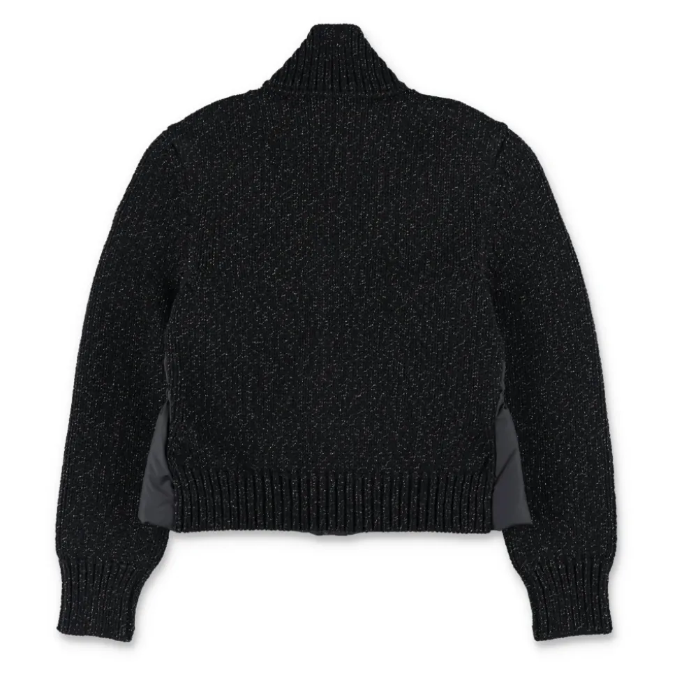 Cardigan mit gesteppter Vorderseite