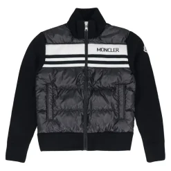 Cardigan mit wattierter Vorderseite