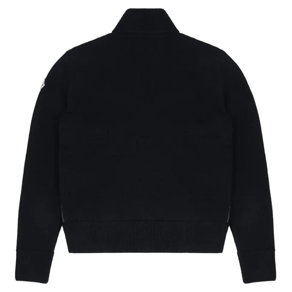 Cardigan mit wattierter Vorderseite