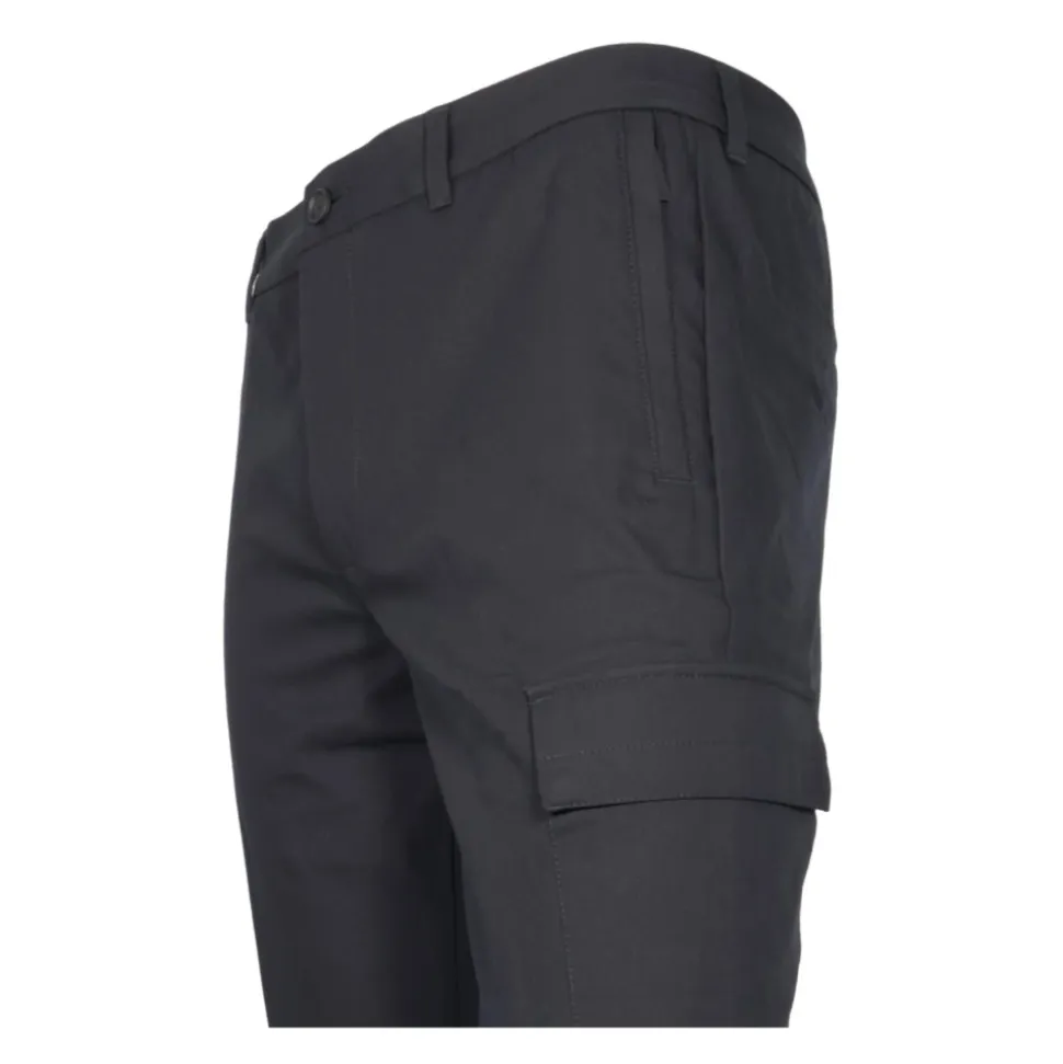 Cargo Hose Slim Fit Schwarz
