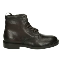 Casual Braune Leder Herrenschuhe