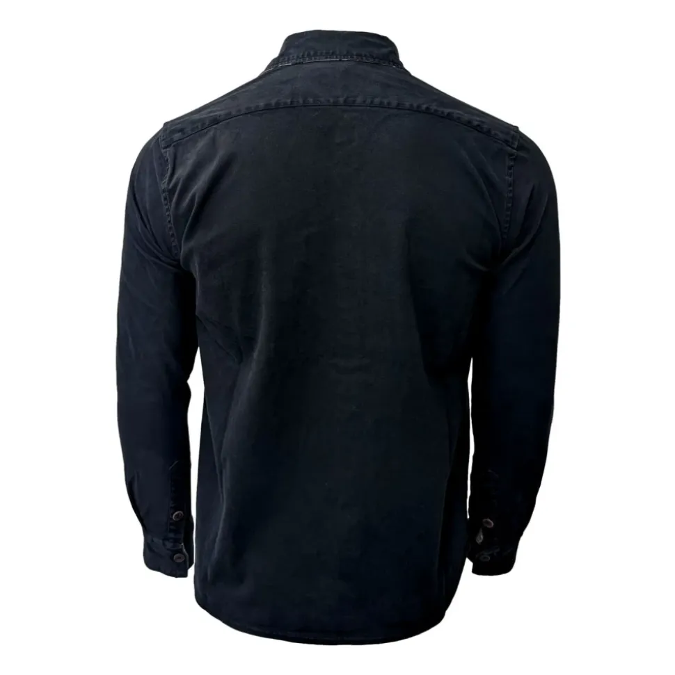Casual Hemd Hull Blau Schwarz