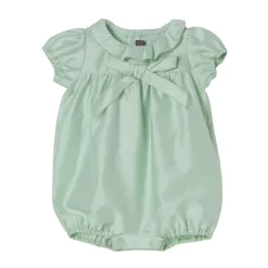 Charmanter Schleifen-Detail Baby-Strampler