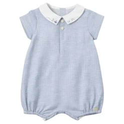 Checked Romper