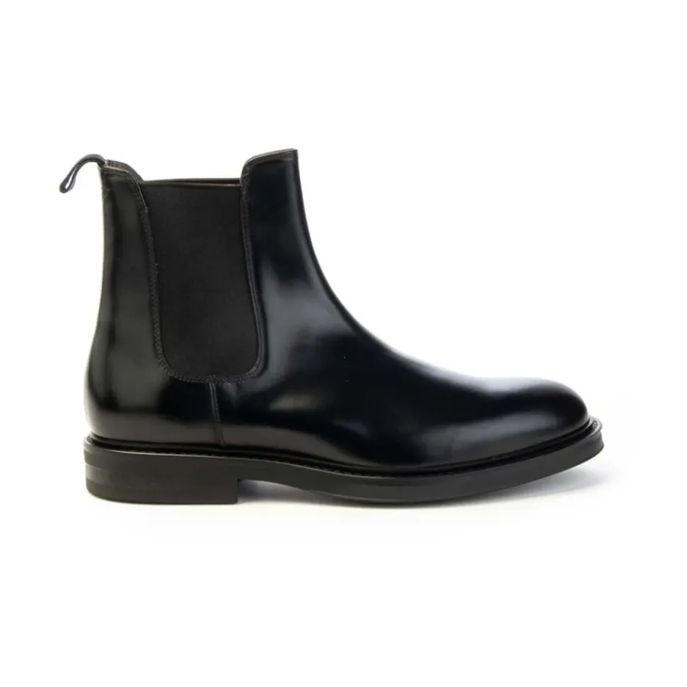 Chelsea Boot aus gebürstetem Kalbsleder