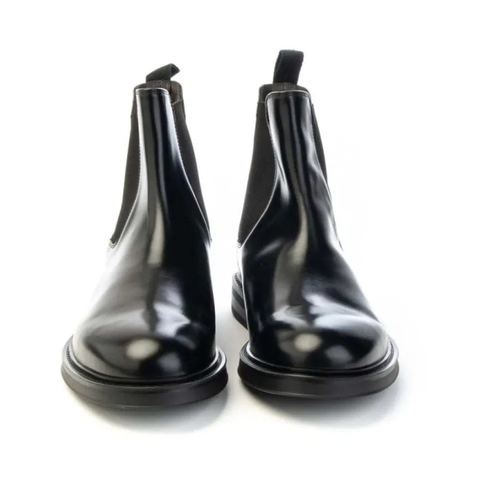 Chelsea Boot aus gebürstetem Kalbsleder