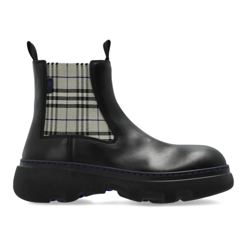 Chelsea Boots Creeper aus Leder