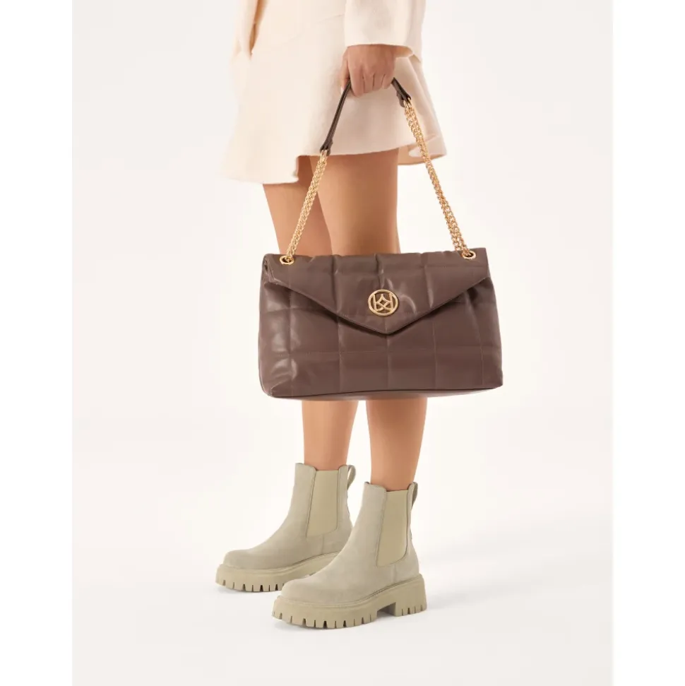Chelsea Slip-on Stiefel mit Trefoil Sohle