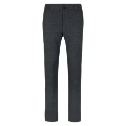 Chino-Hose mit seitlichem elastischem Bund