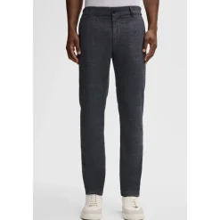 Chino-Hose mit seitlichem elastischem Bund