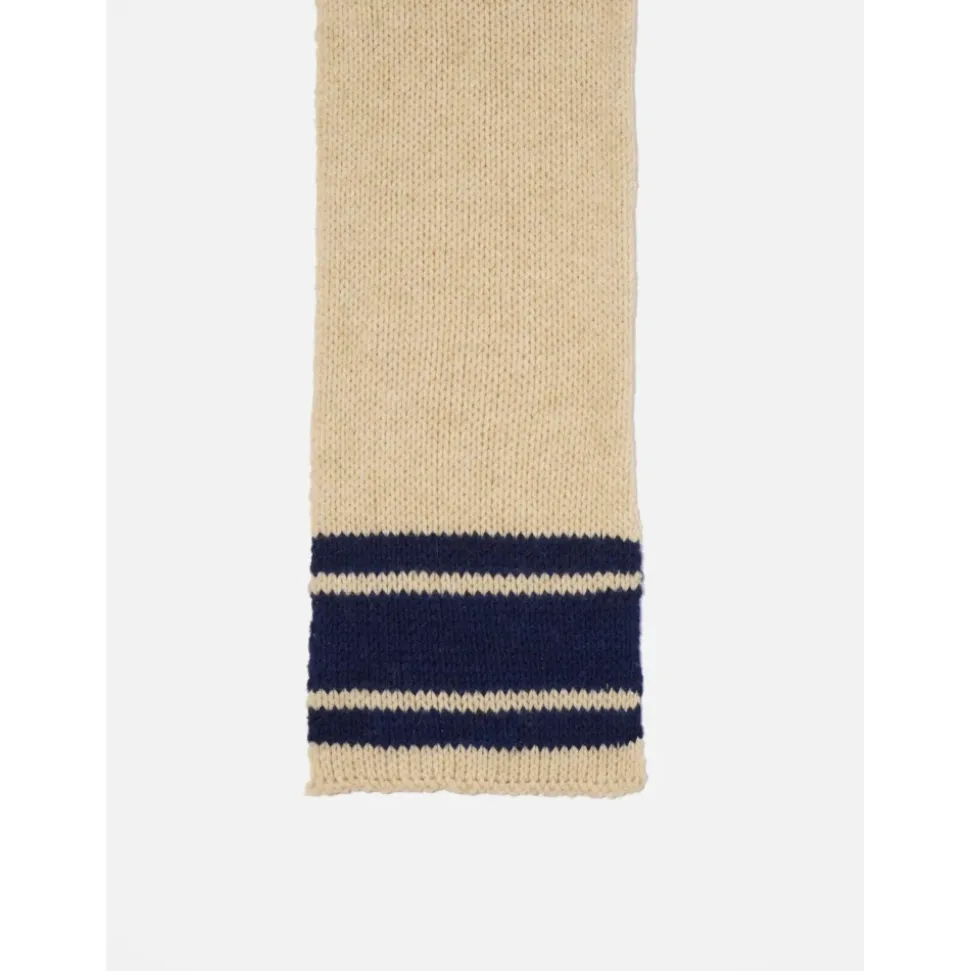 Chunky Knit Stripe Lenny Scarf