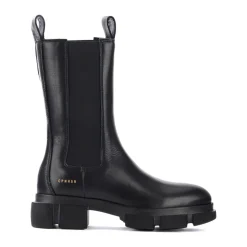 Chunky Stiefel mit 5 cm Absatz