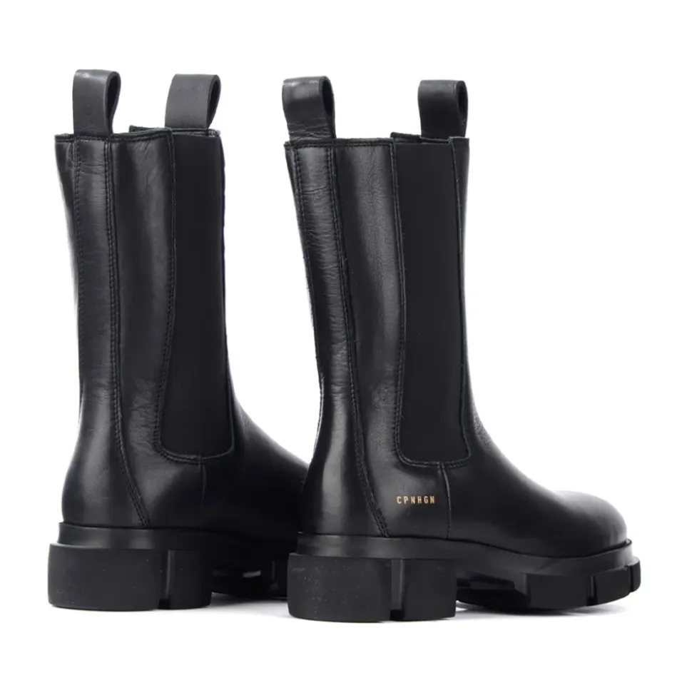 Chunky Stiefel mit 5 cm Absatz