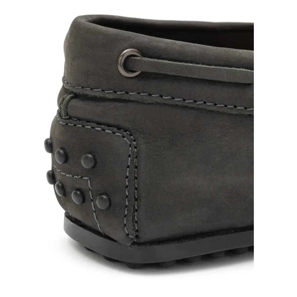 City-Loafer mit Schnürdetail