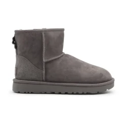 Classic II Graue Wildlederstiefel