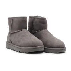Classic II Graue Wildlederstiefel