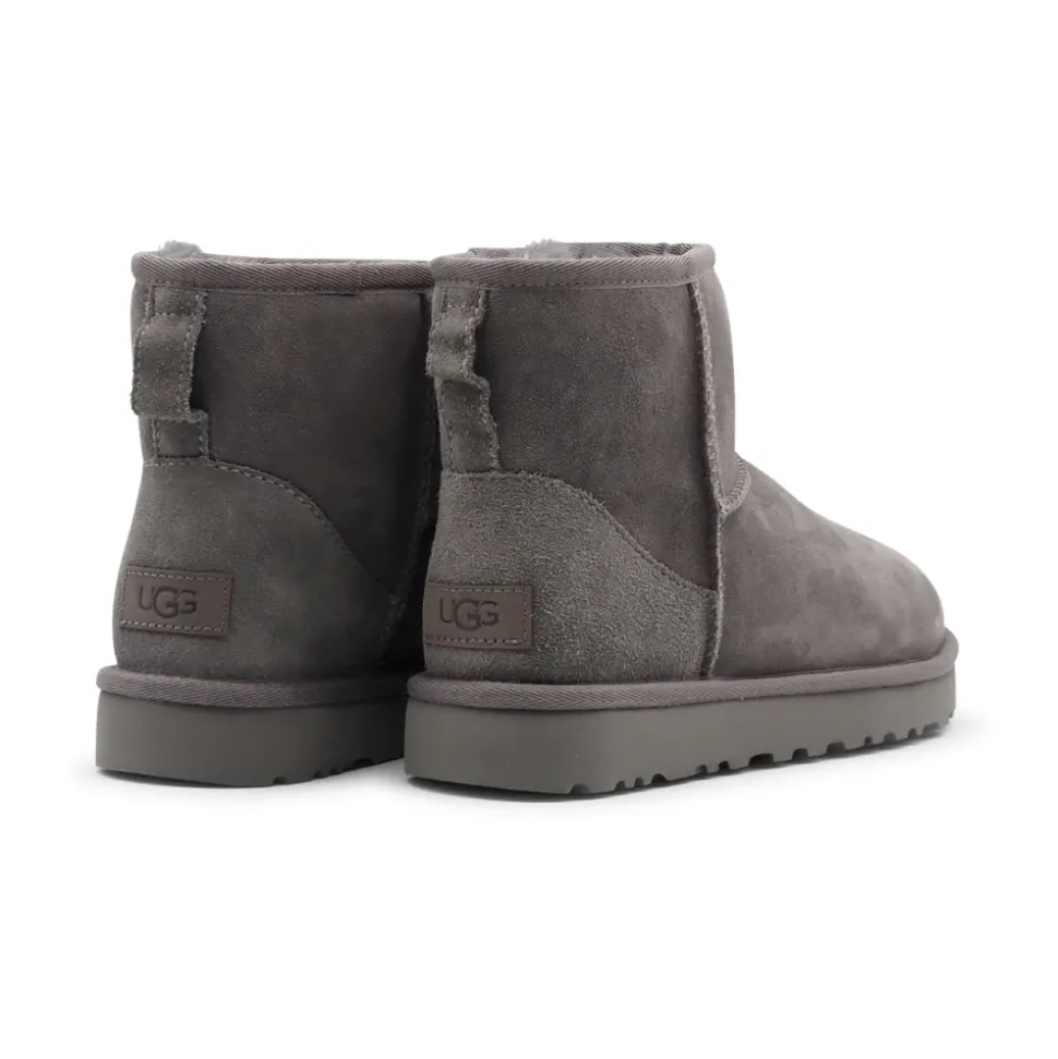 Classic II Graue Wildlederstiefel