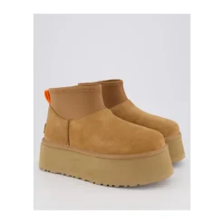 Classic Mini Dipper Stiefel Chestnut