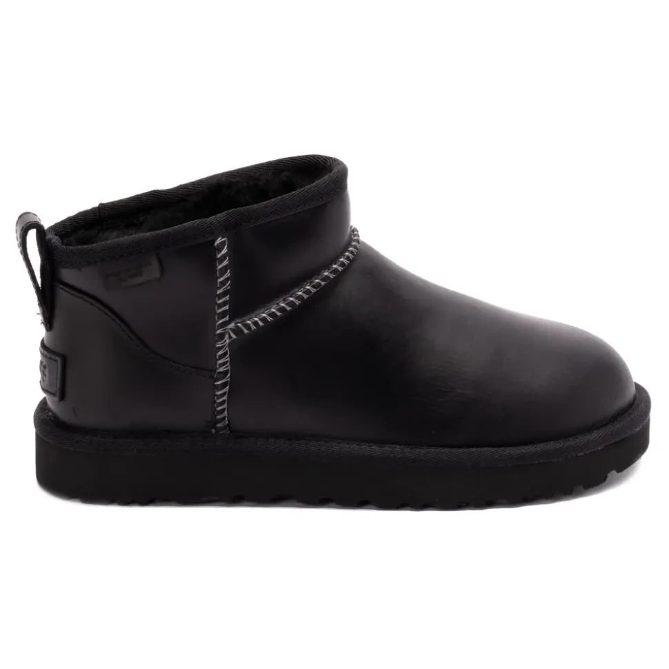 Classic Ultra Mini Leather Regenerate Stiefel Black