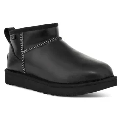 Classic Ultra Mini Leather Regenerate Stiefel Black