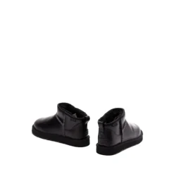 Classic Ultra Mini Leder Regen Stiefeletten
