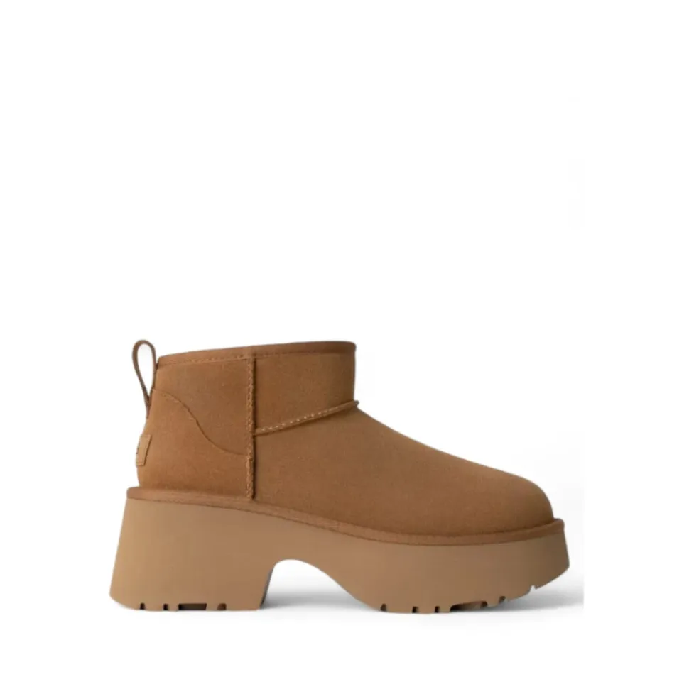 Classic Ultra Mini New Heights Stiefel Chestnut