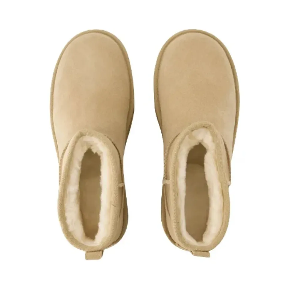 Classic Ultra Mini Platform Stiefel Sand