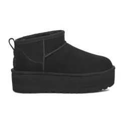 Classic Ultra Mini Platform Stiefel Black