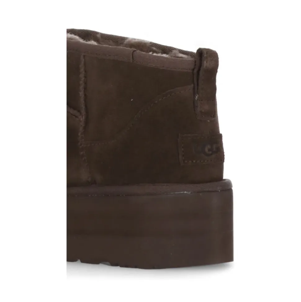 Classic Ultra Mini Platform Stiefel Burnt Cedar